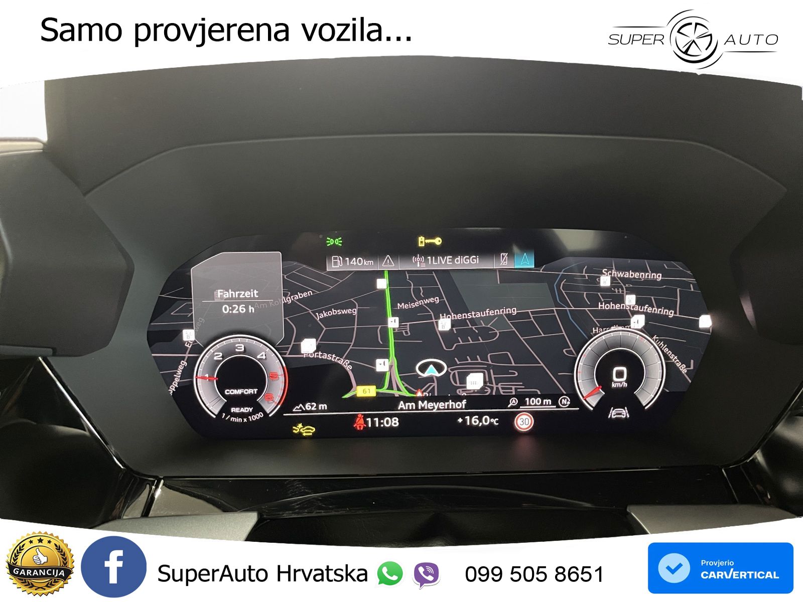 Audi A3 30 TDI (116 KS) advanced