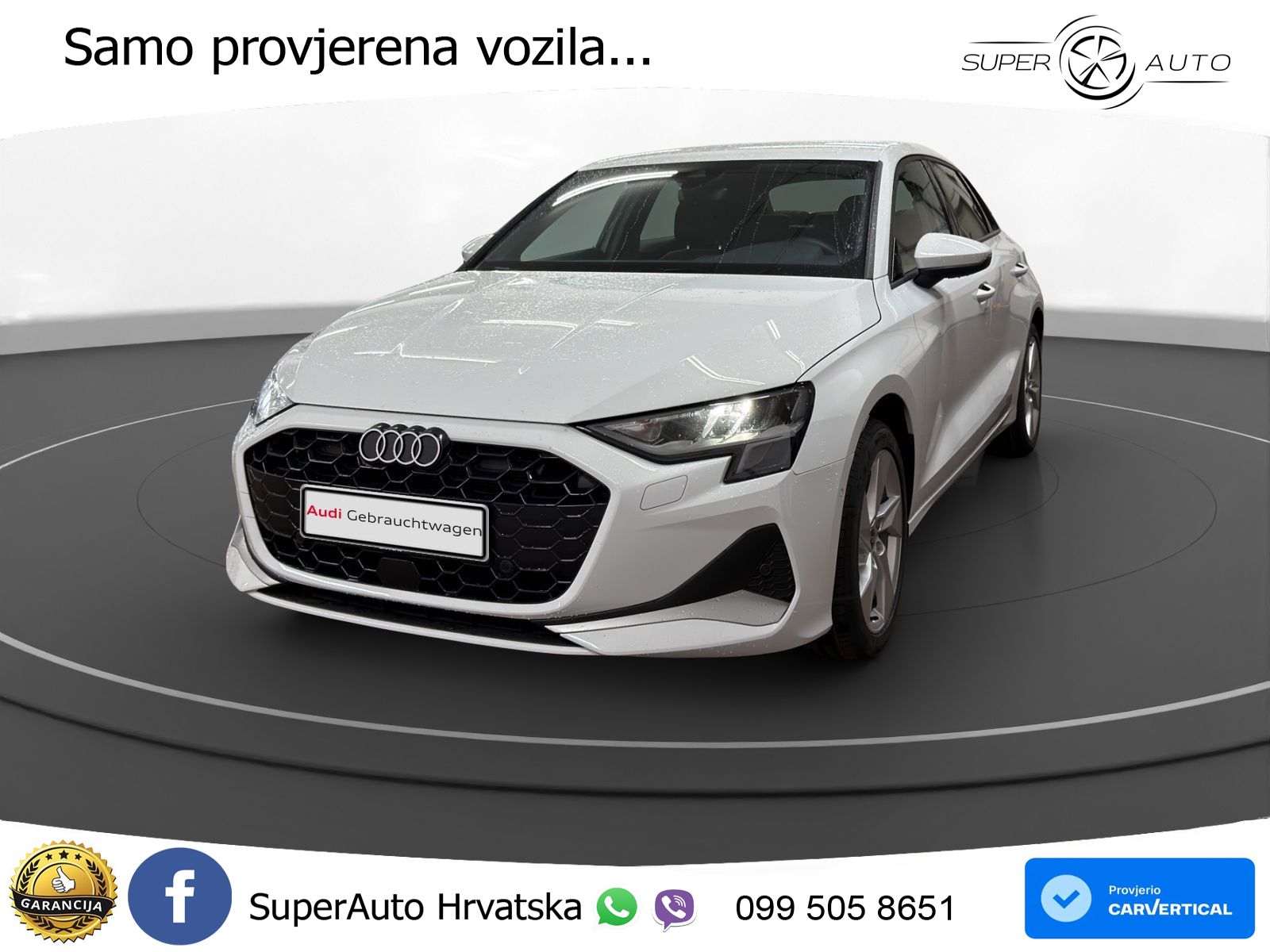 Audi A3 30 TDI (116 KS) advanced