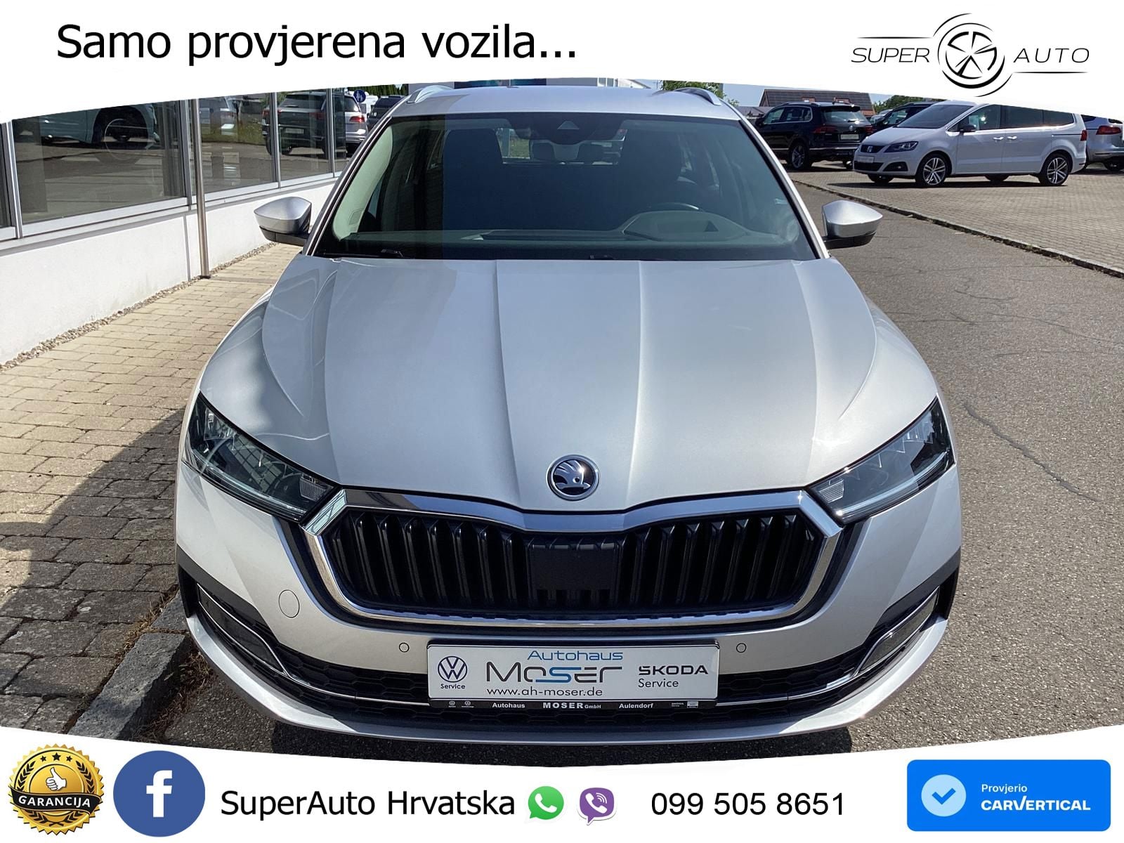 Škoda Octavia Combi 2.0 TDI (150 KS) DSG LED+GR SJED+ACC