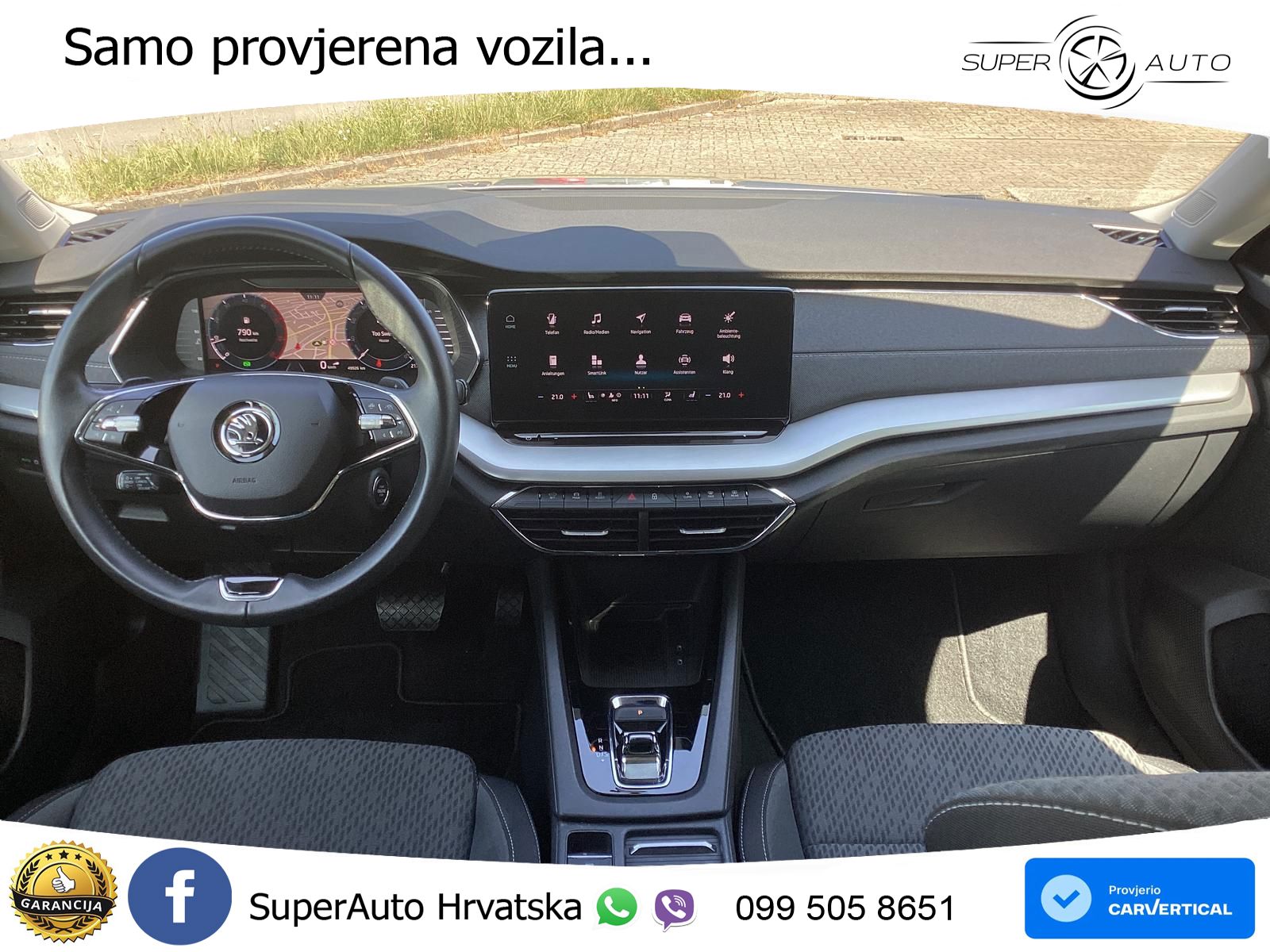 Škoda Octavia Combi 2.0 TDI (150 KS) DSG LED+GR SJED+ACC