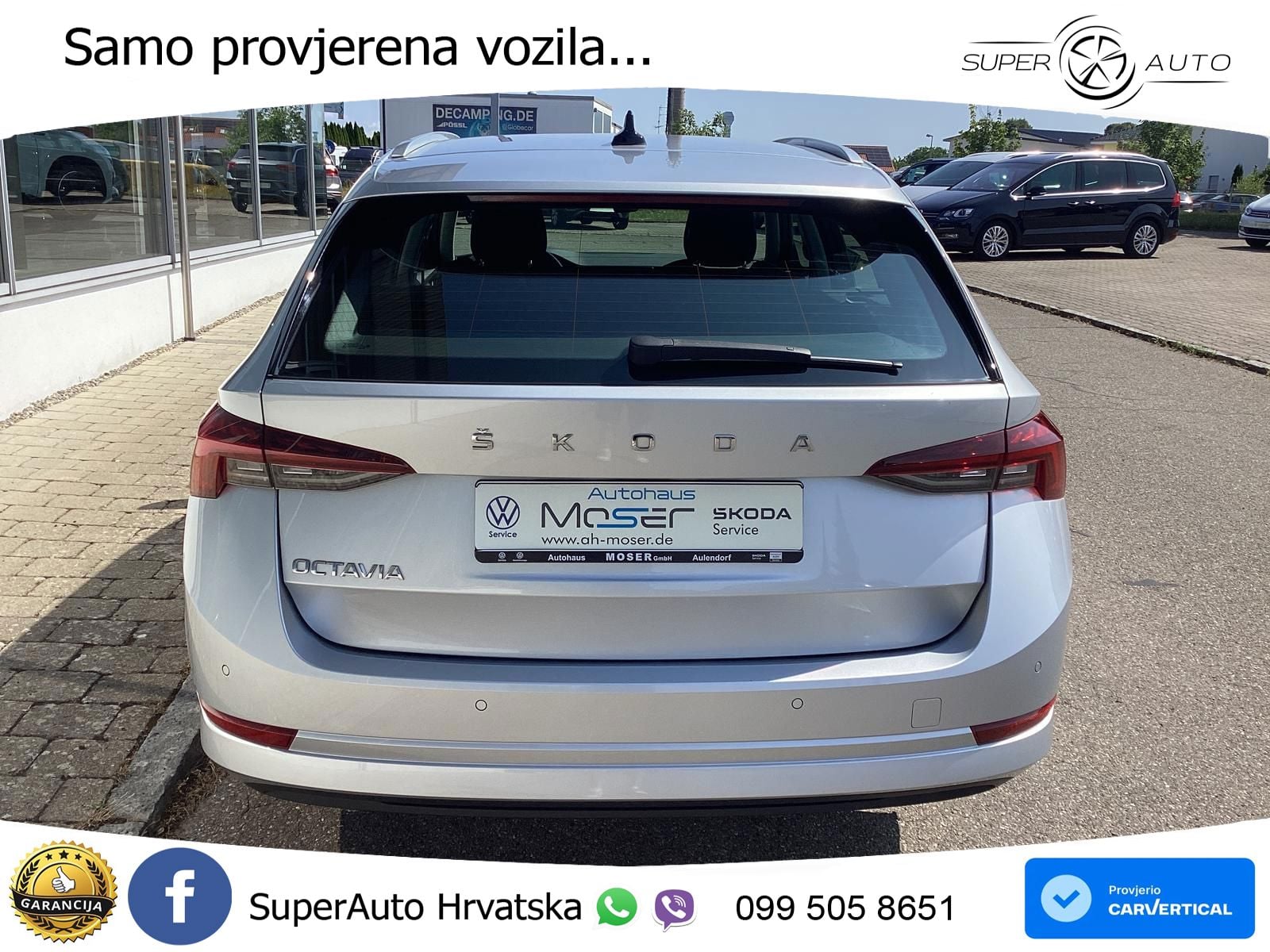 Škoda Octavia Combi 2.0 TDI (150 KS) DSG LED+GR SJED+ACC
