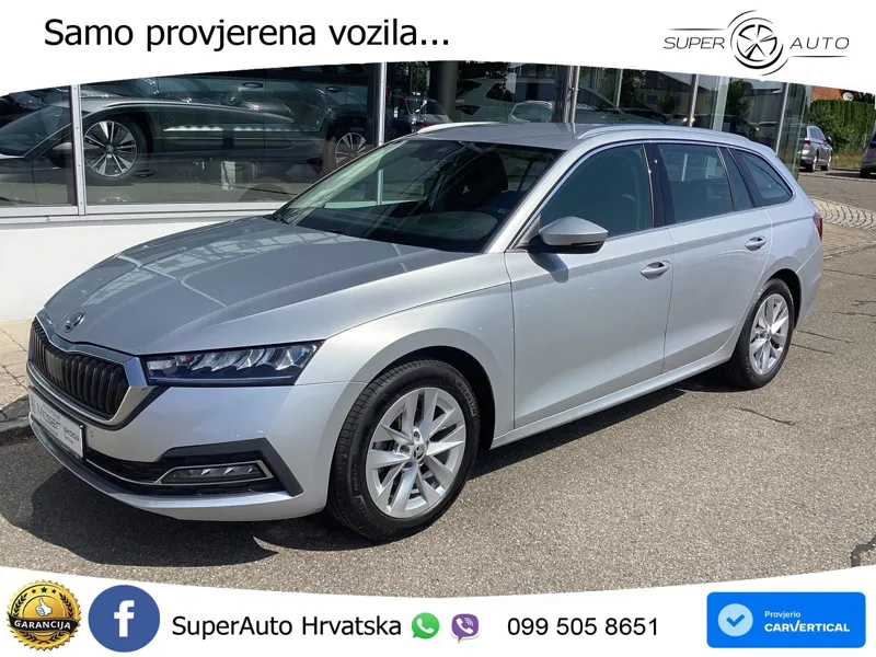 Škoda Octavia Combi 2.0 TDI (150 KS) DSG LED+GR SJED+ACC