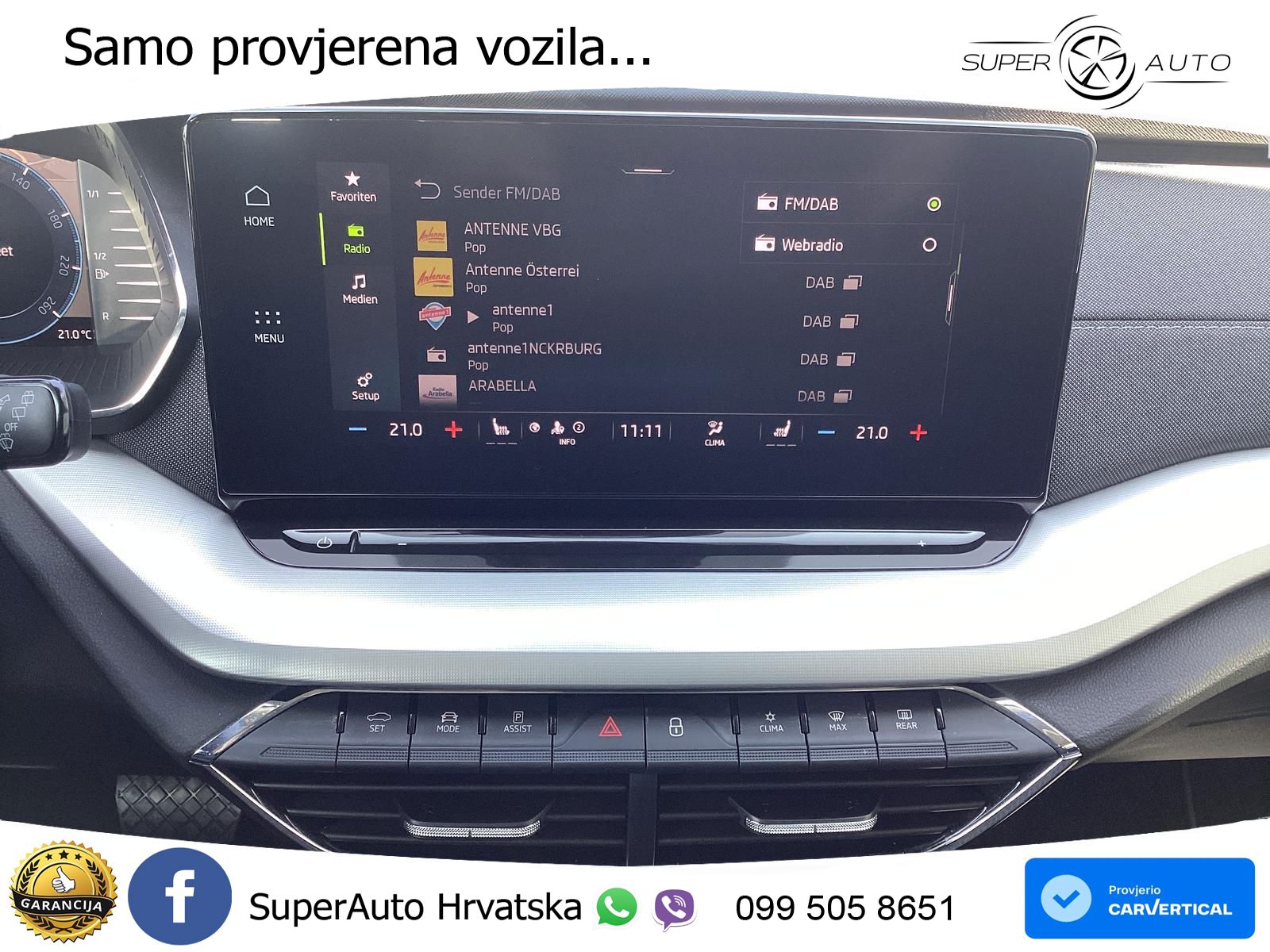 Škoda Octavia Combi 2.0 TDI (150 KS) DSG LED+GR SJED+ACC