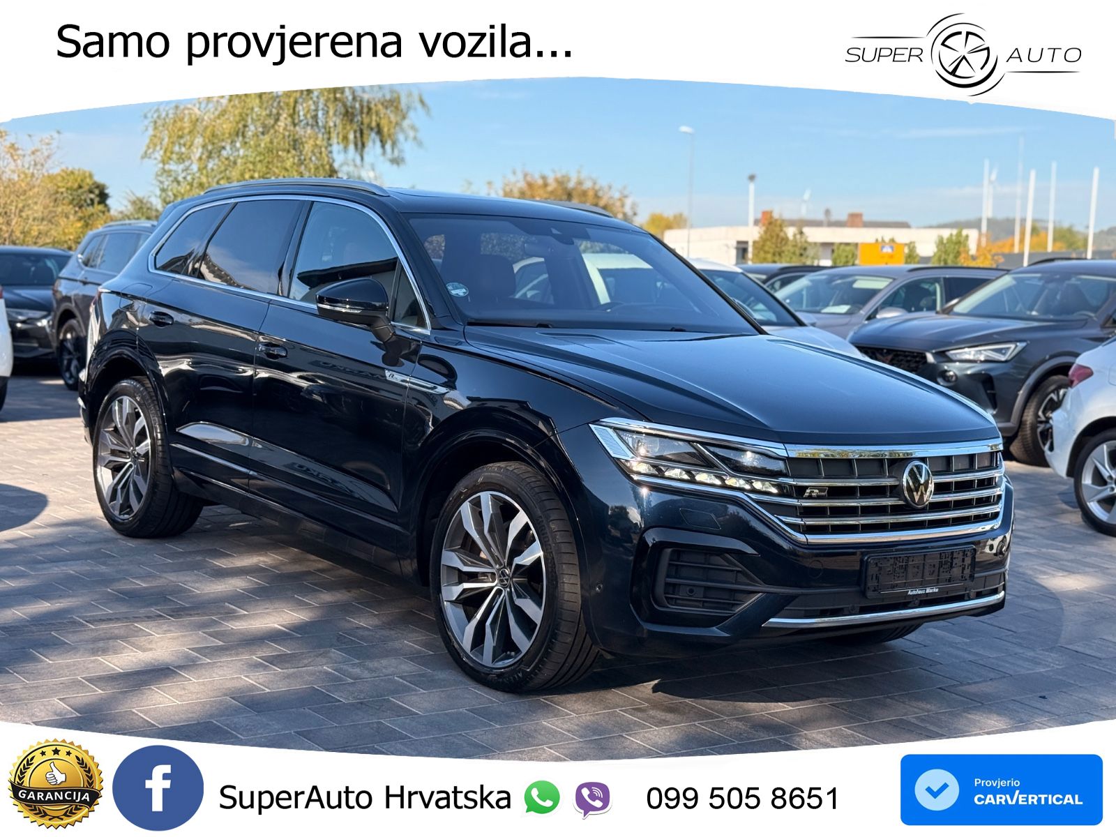 Volkswagen Touareg 3.0 V6 TDI (286 KS) 4MOTION Tiptronic R-Line LED+GR SJED+ACC
