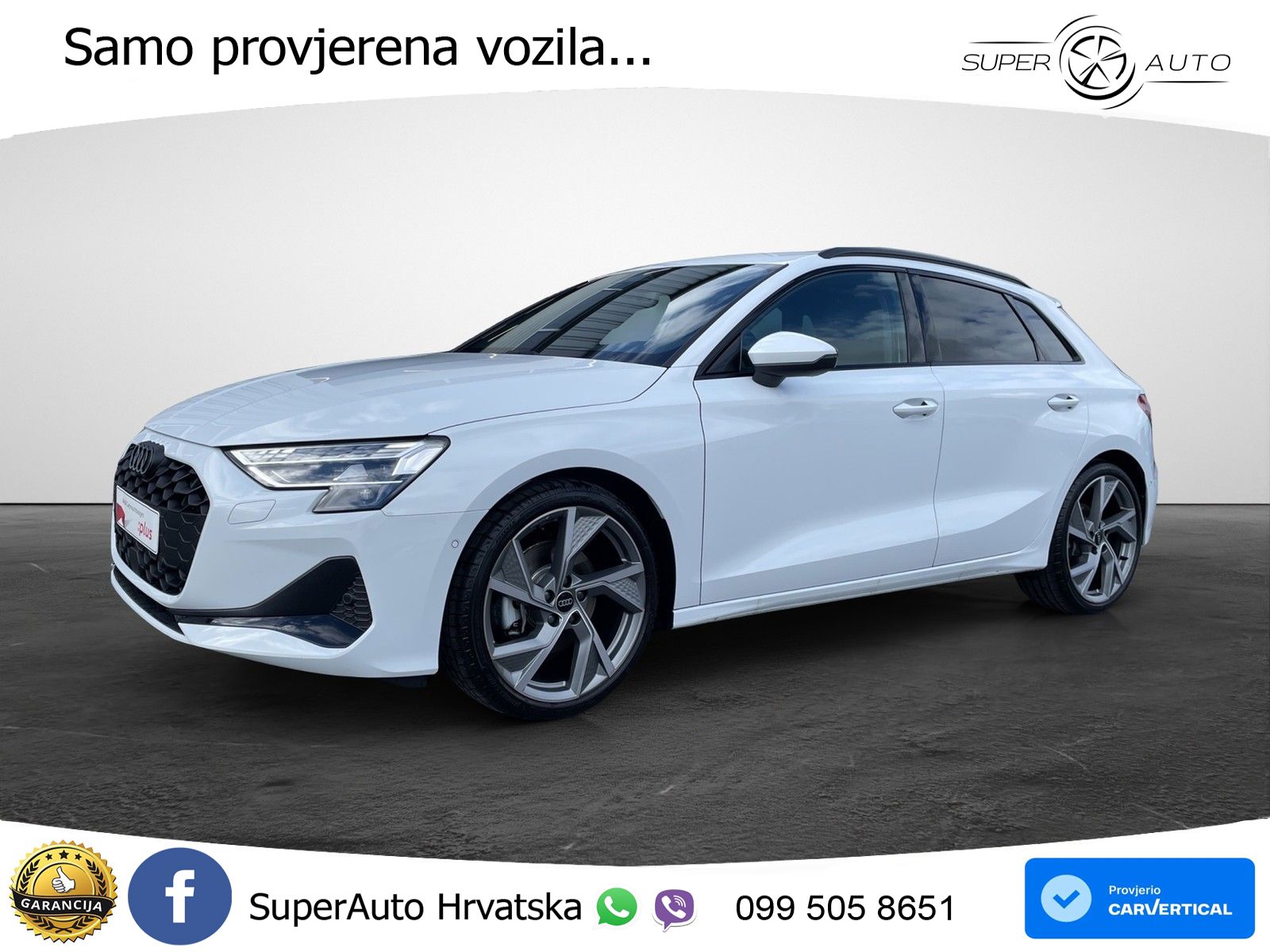 Audi A3 Sportback 40 TFSI (204 KS) quattro S tronic advanced LED+GR SJED+ACC