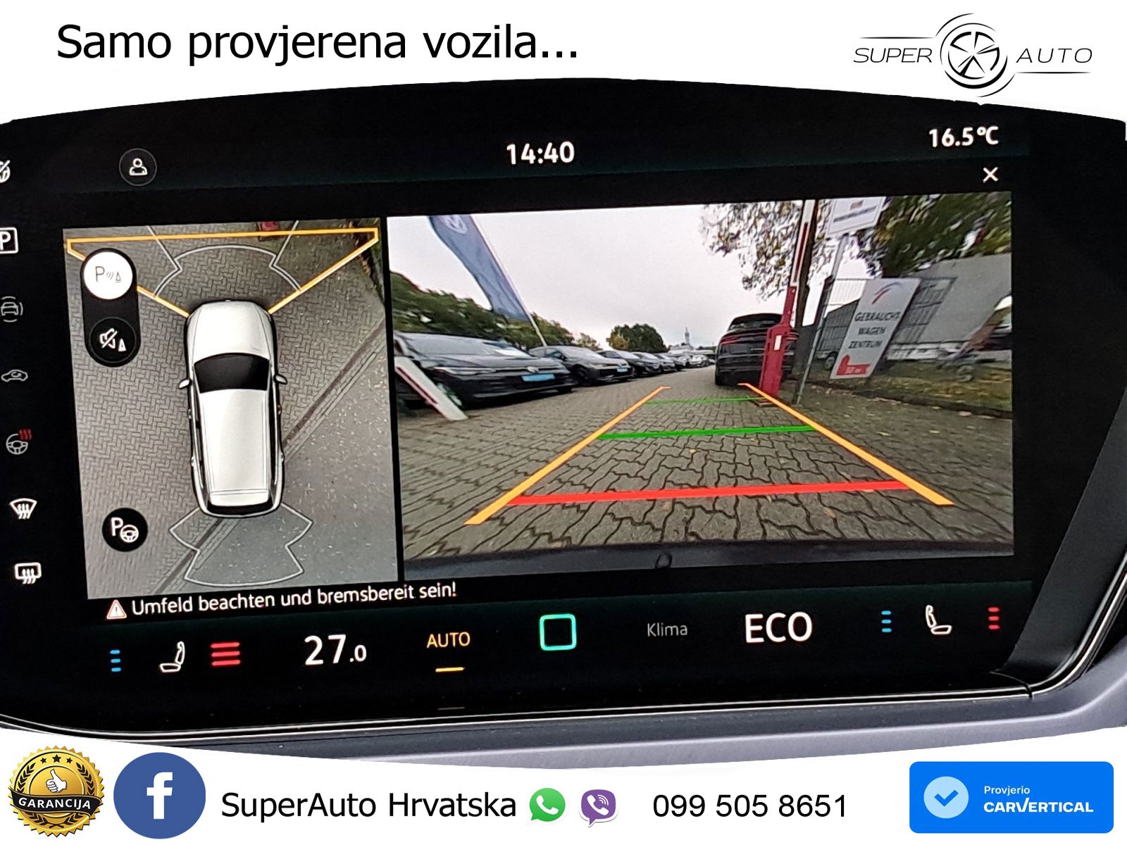 Volkswagen Touareg 3.0 V6 TDI (286 KS) 4MOTION Tiptronic R-Line ZRAČNI+ACC+GR SJED+KAM+PANO