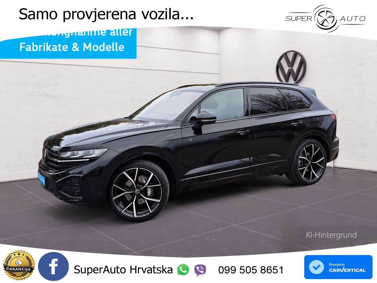 Volkswagen Touareg 3.0 V6 TDI (286 KS) 4MOTION Tiptronic R-Line ZRAČNI+ACC+GR SJED+KAM+PANO