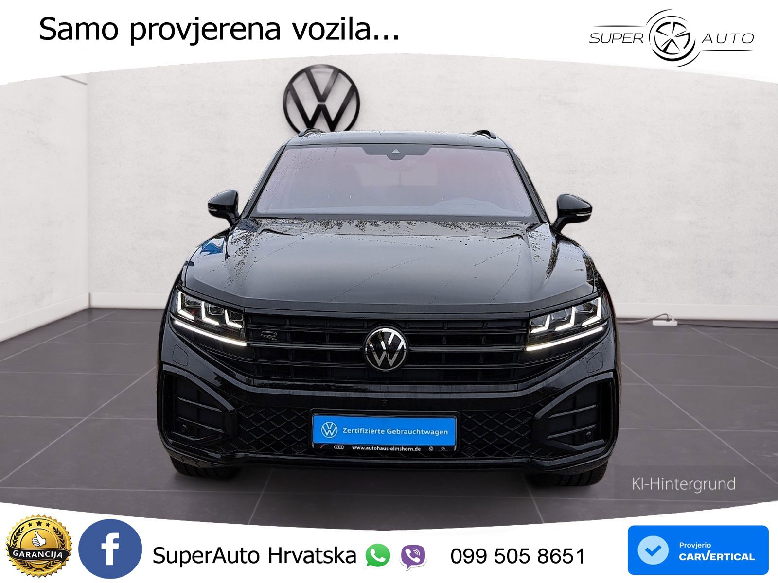 Volkswagen Touareg 3.0 V6 TDI (286 KS) 4MOTION Tiptronic R-Line ZRAČNI+ACC+GR SJED+KAM+PANO