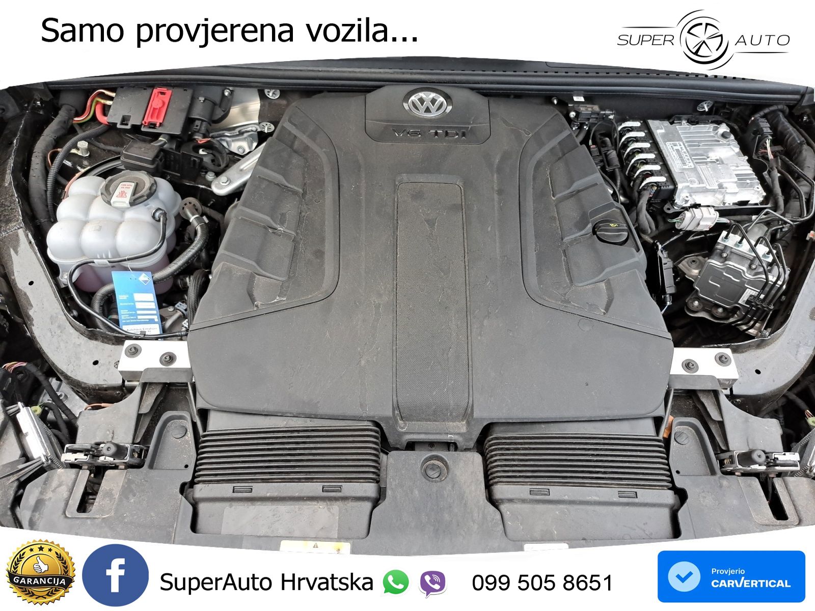 Volkswagen Touareg 3.0 V6 TDI (286 KS) 4MOTION Tiptronic R-Line ZRAČNI+ACC+GR SJED+KAM+PANO