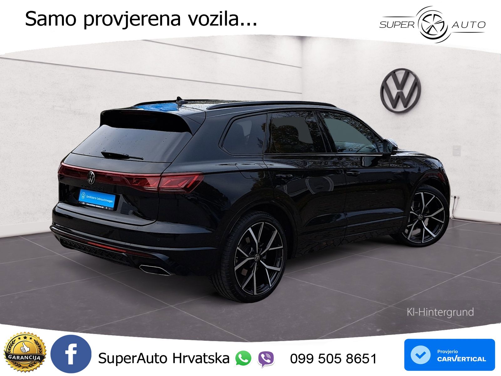 Volkswagen Touareg 3.0 V6 TDI (286 KS) 4MOTION Tiptronic R-Line ZRAČNI+ACC+GR SJED+KAM+PANO