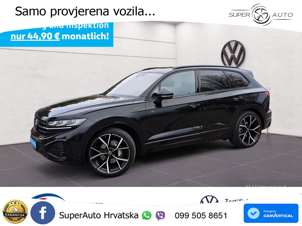 Volkswagen Touareg 3.0 V6 TDI (286 KS) 4MOTION Tiptronic R-Line ZRAČNI+ACC+GR SJED+KAM+PANO