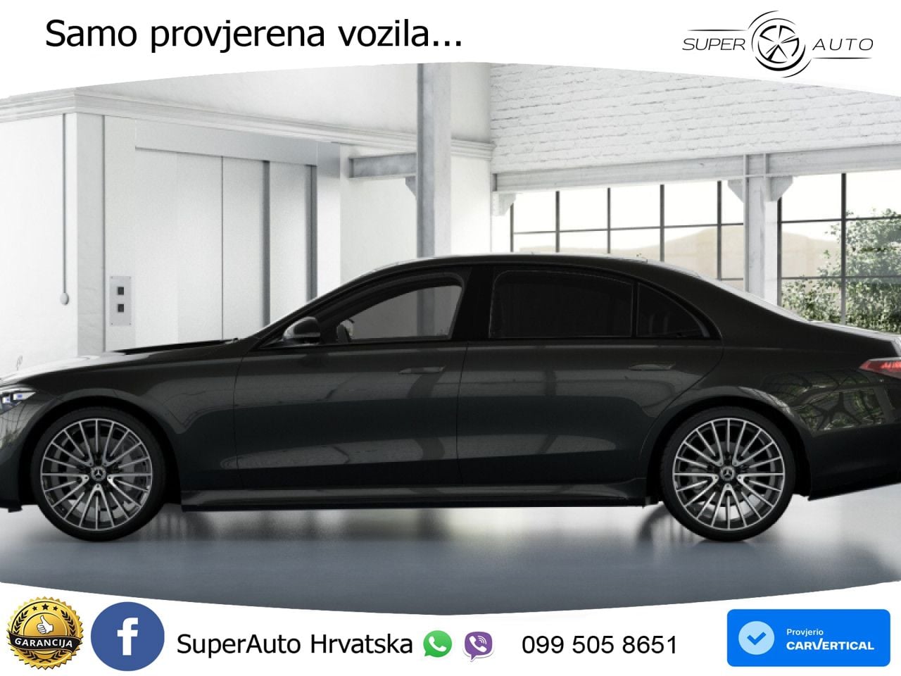Mercedes S 450d (367 KS) EQ Boost 4MATIC 9G-TRONIC AMG LED+GR SJED+ACC