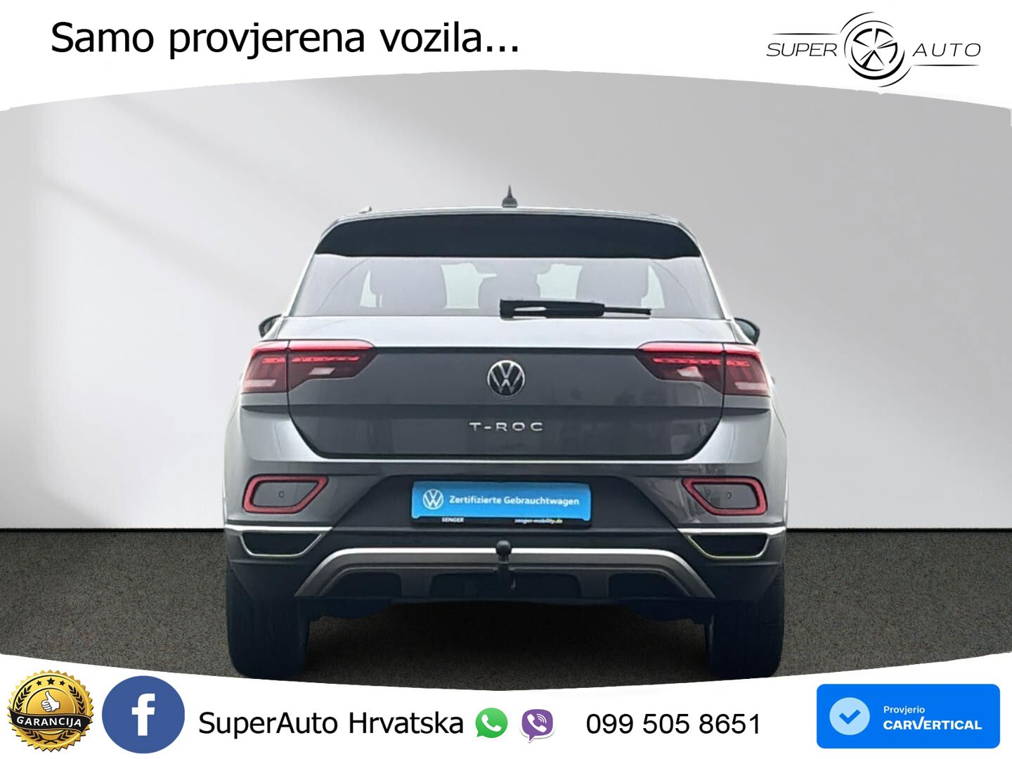 Volkswagen T-Roc 1.5 TSI (150 KS) DSG LED+GR SJED+ACC