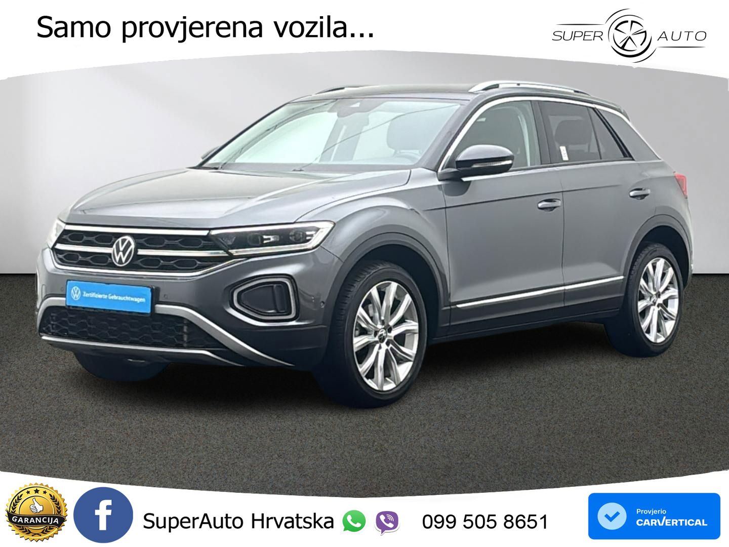 Volkswagen T-Roc 1.5 TSI (150 KS) DSG LED+GR SJED+ACC