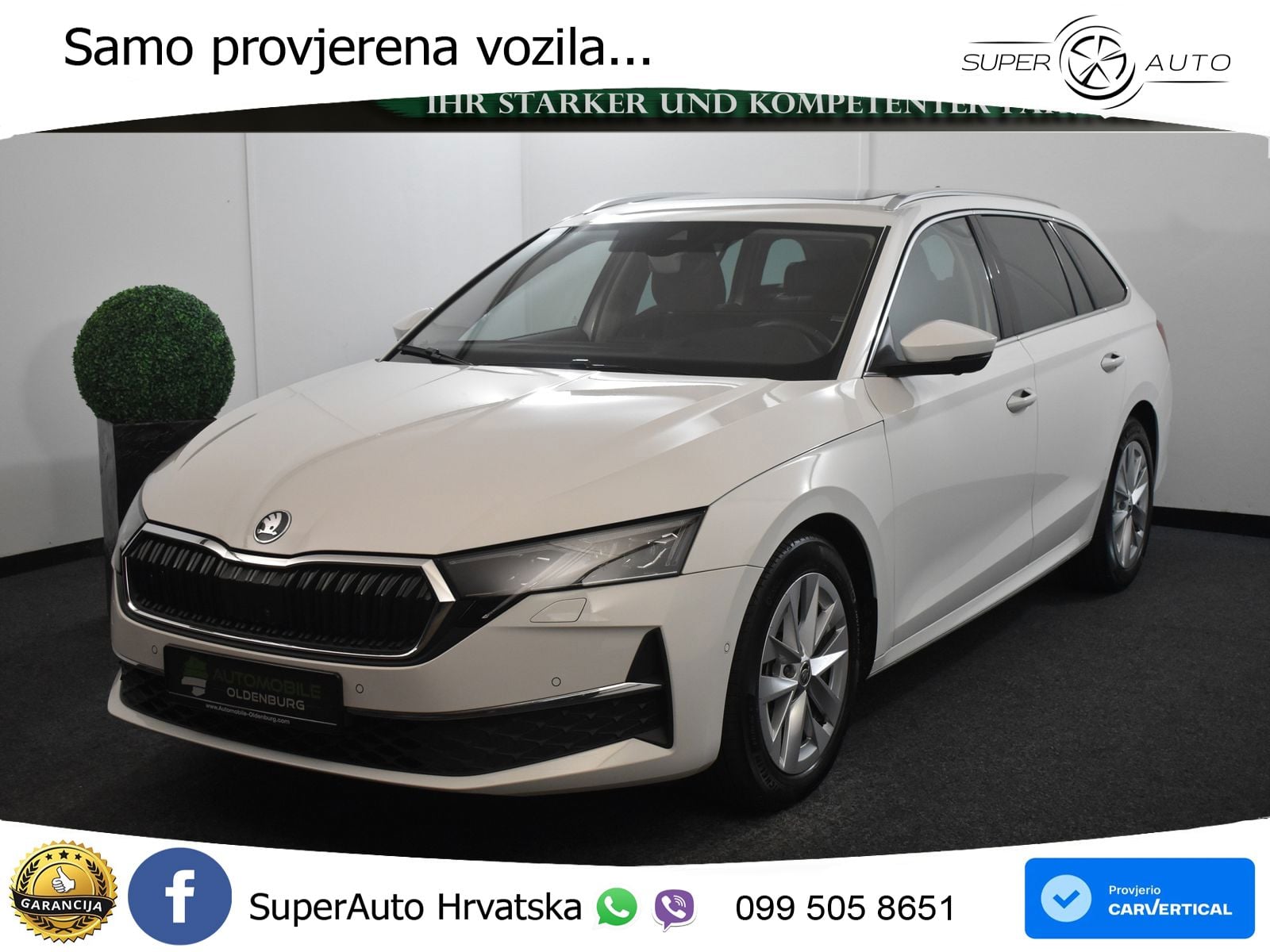 Škoda Octavia Combi 2.0 TDI (150 KS) DSG Selection ACC+HEAD+4xGR SJED+360+PANO