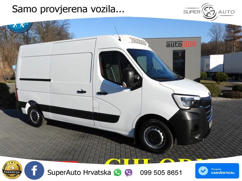 Renault MASTER KÜHLKASTENWAGEN -10C TEMPOMAT NAVIGATION 150 KS