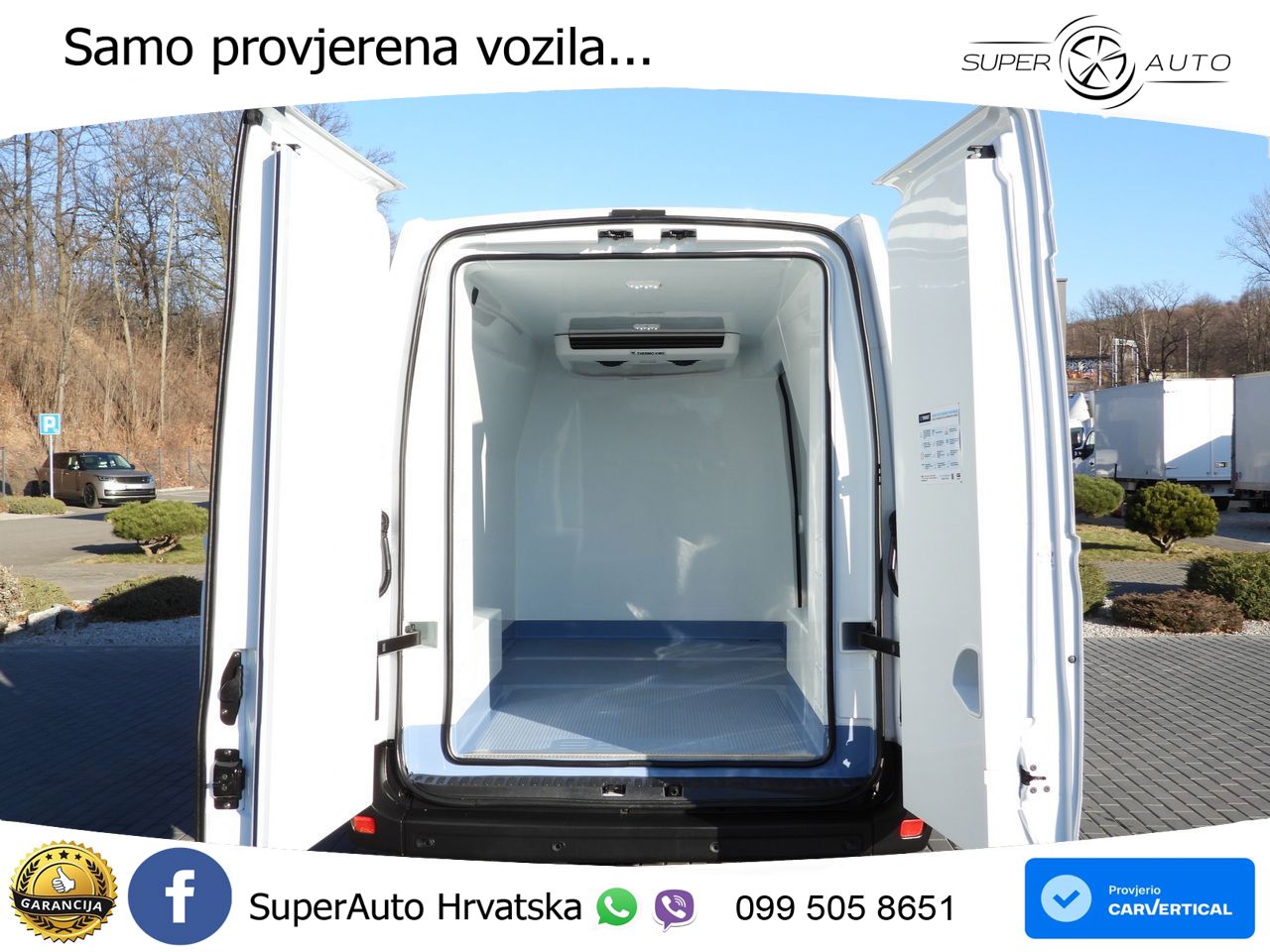 Renault MASTER KÜHLKASTENWAGEN -10C TEMPOMAT NAVIGATION 150 KS