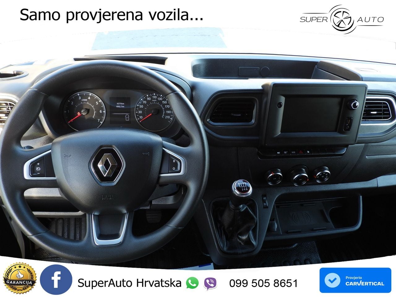 Renault MASTER KÜHLKASTENWAGEN -10C TEMPOMAT NAVIGATION 150 KS