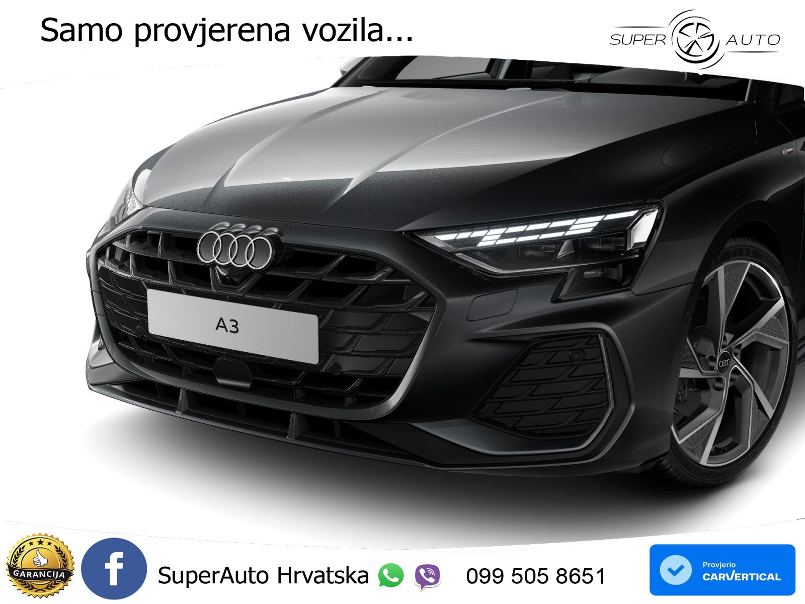 Audi A3 35 TFSI (150 KS) S tronic 2x S line MATRIX+GR SJED+KAM