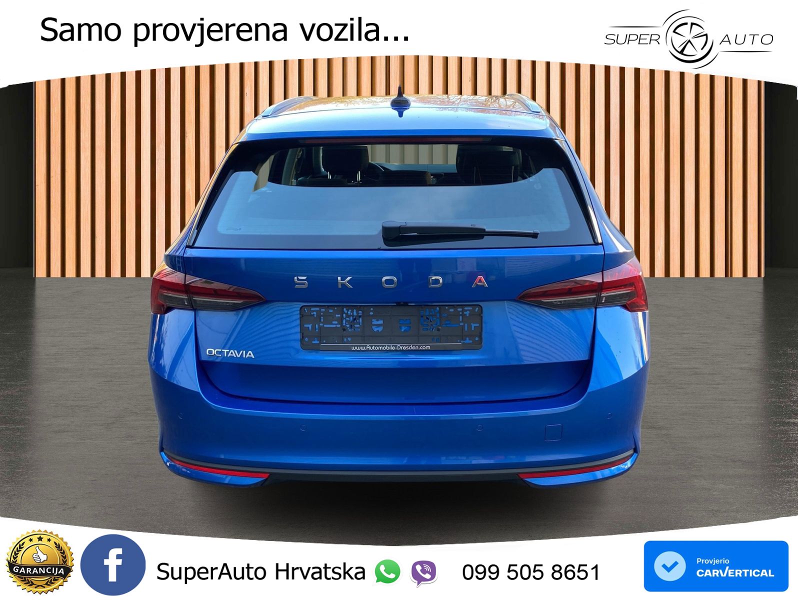 Škoda Octavia Combi 2.0 TDI (150 KS) DSG Selection LED+GR SJED+ACC