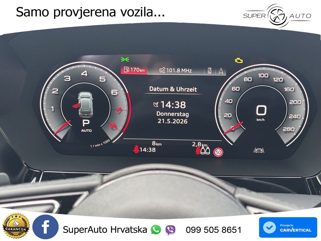 Audi A3 Sportback 40 TFSI (204 KS) quattro S tronic