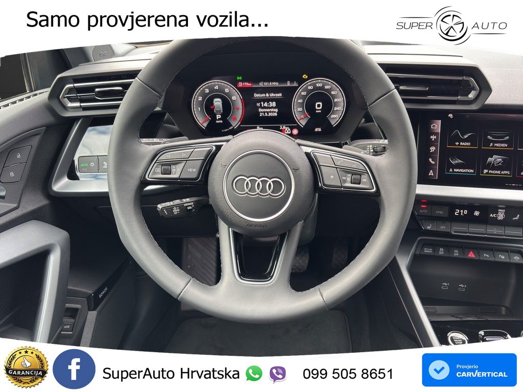 Audi A3 Sportback 40 TFSI (204 KS) quattro S tronic