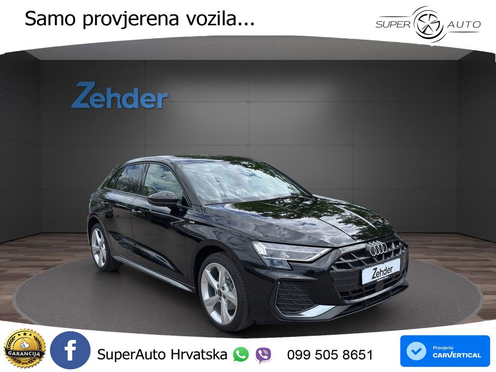Audi A3 Sportback 40 TFSI (204 KS) quattro S tronic