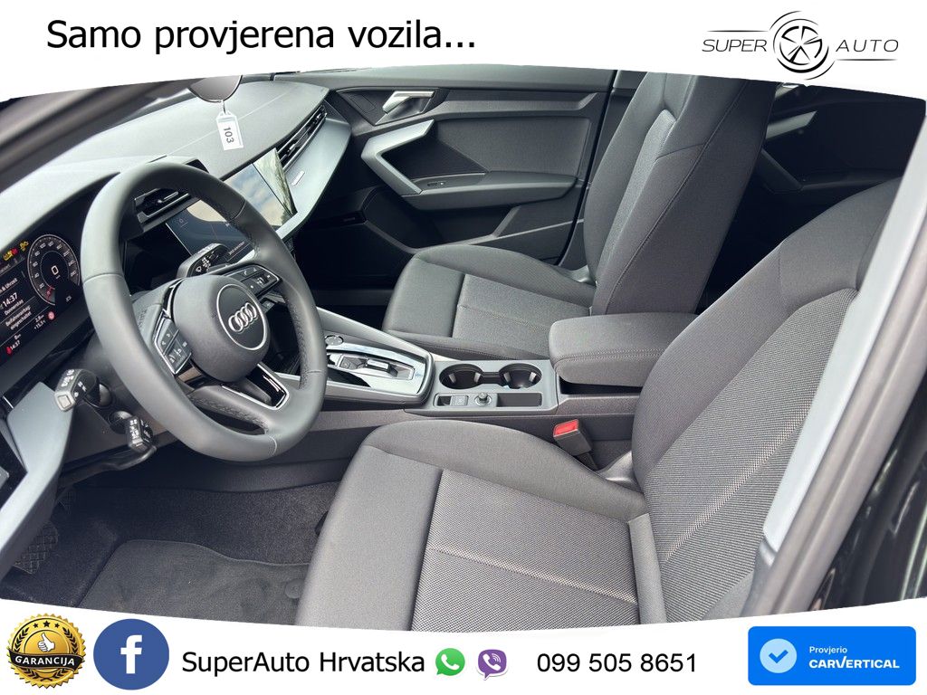 Audi A3 Sportback 40 TFSI (204 KS) quattro S tronic