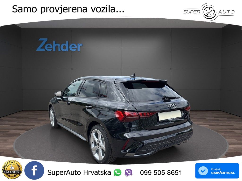 Audi A3 Sportback 40 TFSI (204 KS) quattro S tronic