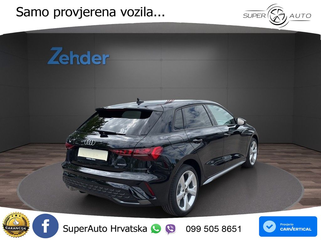 Audi A3 Sportback 40 TFSI (204 KS) quattro S tronic