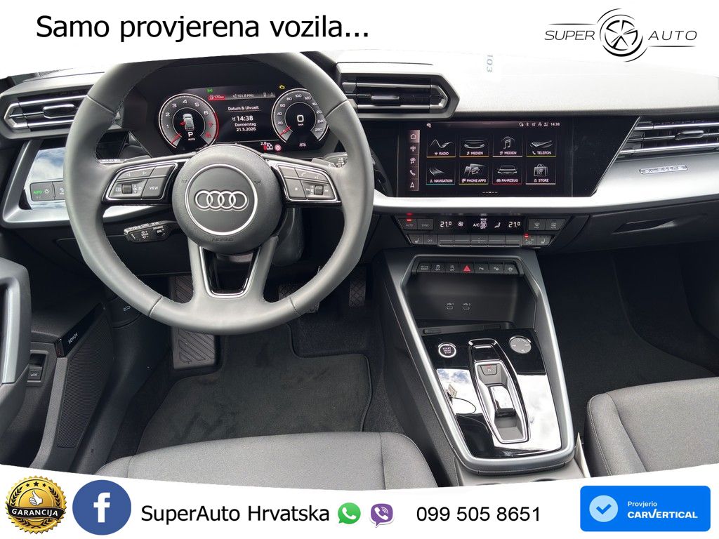 Audi A3 Sportback 40 TFSI (204 KS) quattro S tronic