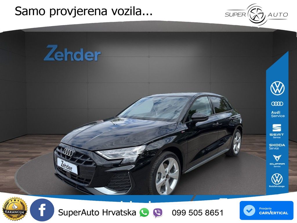 Audi A3 Sportback 40 TFSI (204 KS) quattro S tronic