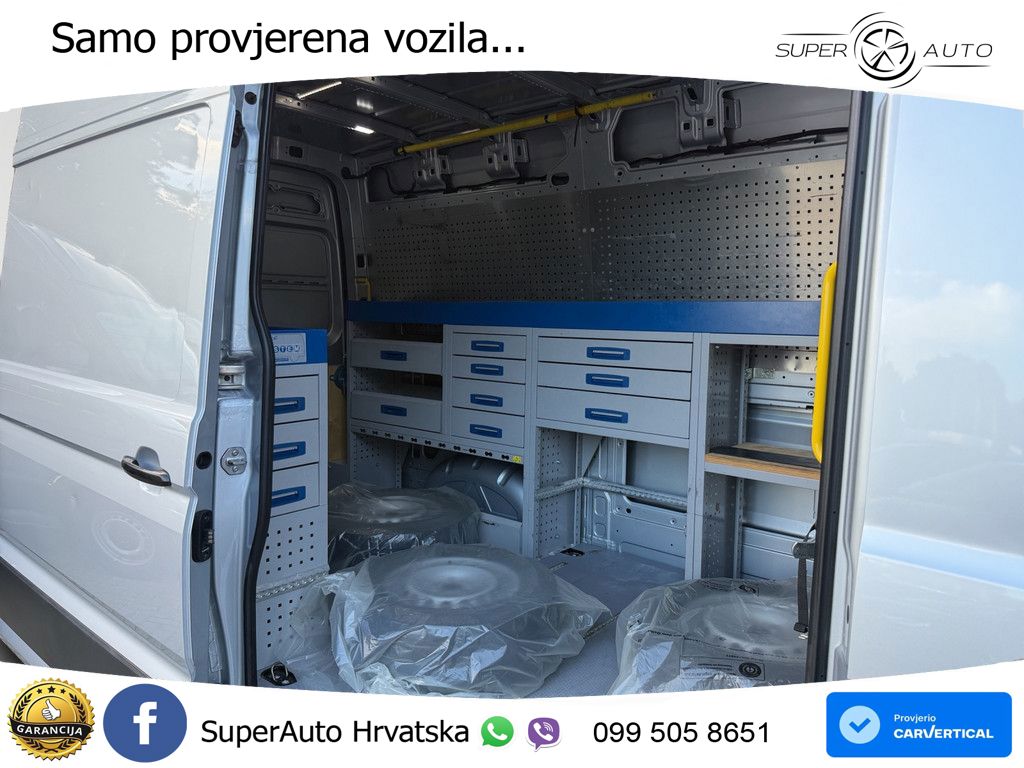 Volkswagen Crafter 35 mittellang Hochdach FWD Trendline PDC 140 KS