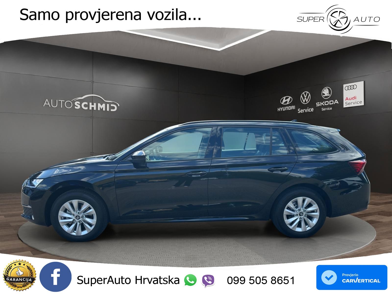 Škoda Octavia Combi 2.0 TDI (150 KS) DSG Selection LED+GR SJED+ACC