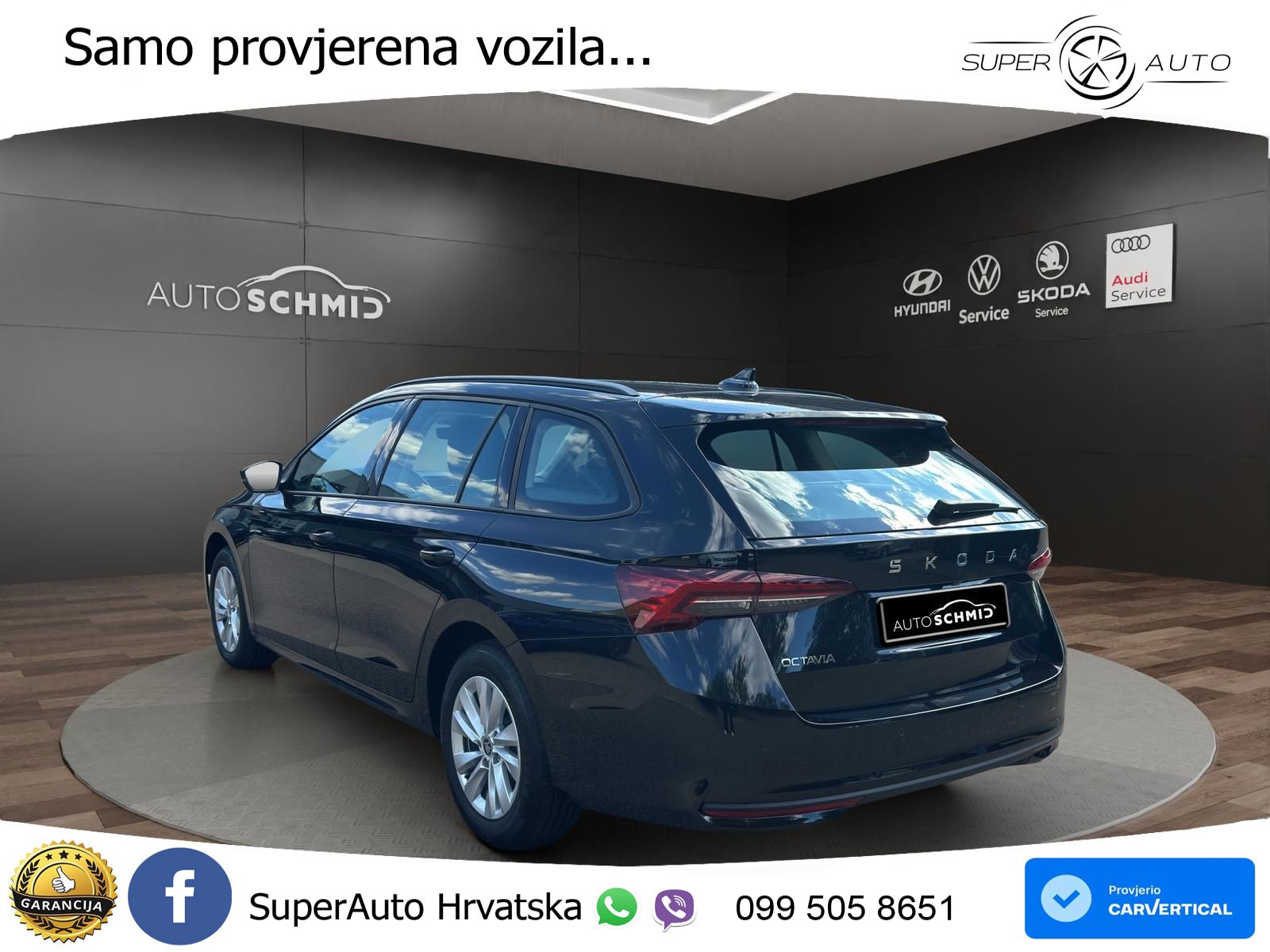 Škoda Octavia Combi 2.0 TDI (150 KS) DSG Selection LED+GR SJED+ACC