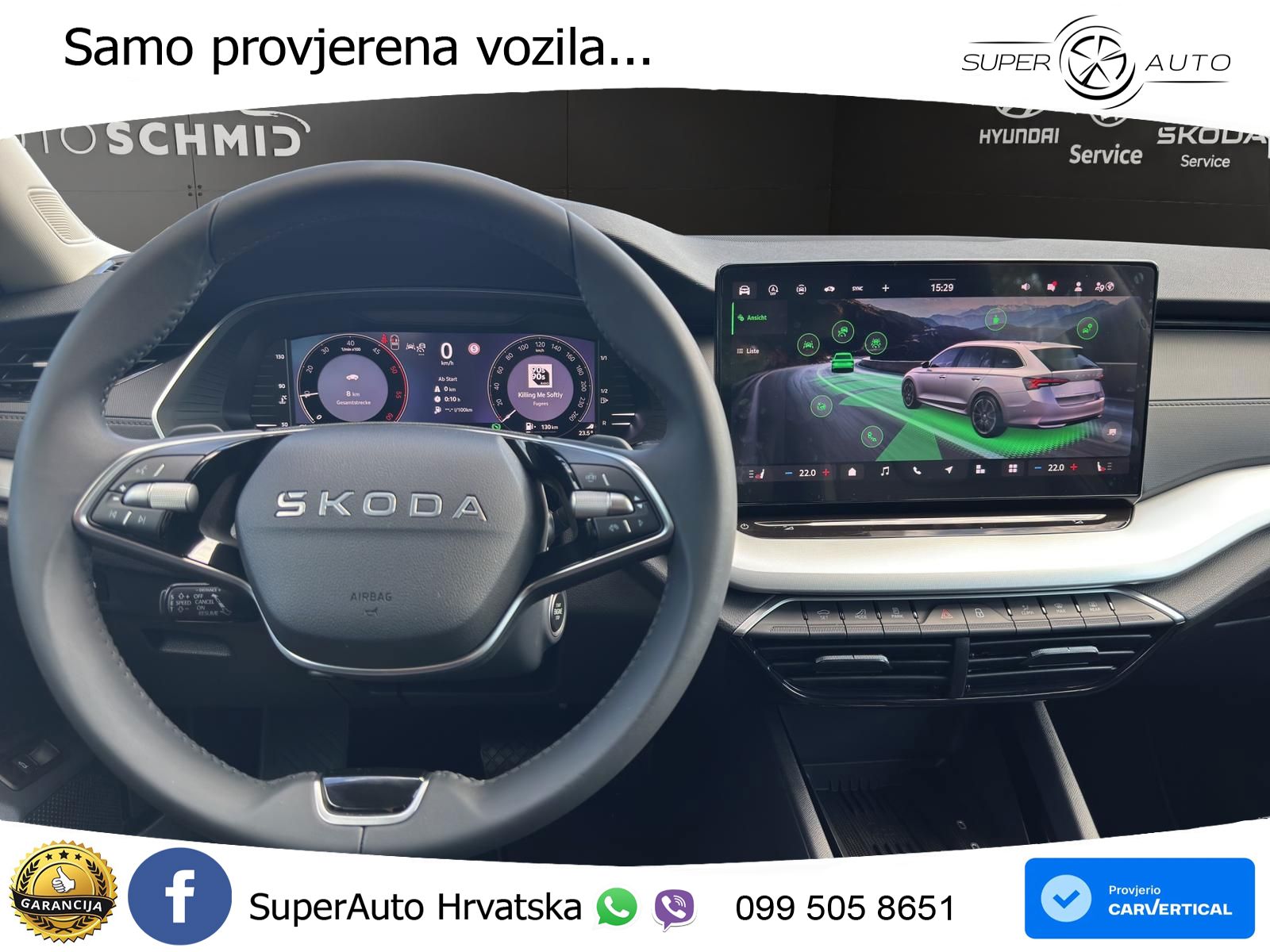 Škoda Octavia Combi 2.0 TDI (150 KS) DSG Selection LED+GR SJED+ACC