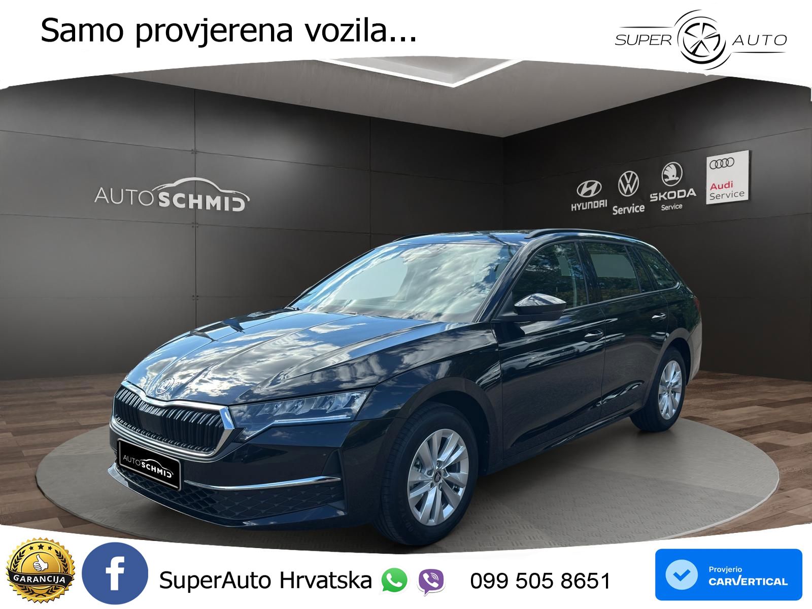 Škoda Octavia Combi 2.0 TDI (150 KS) DSG Selection LED+GR SJED+ACC