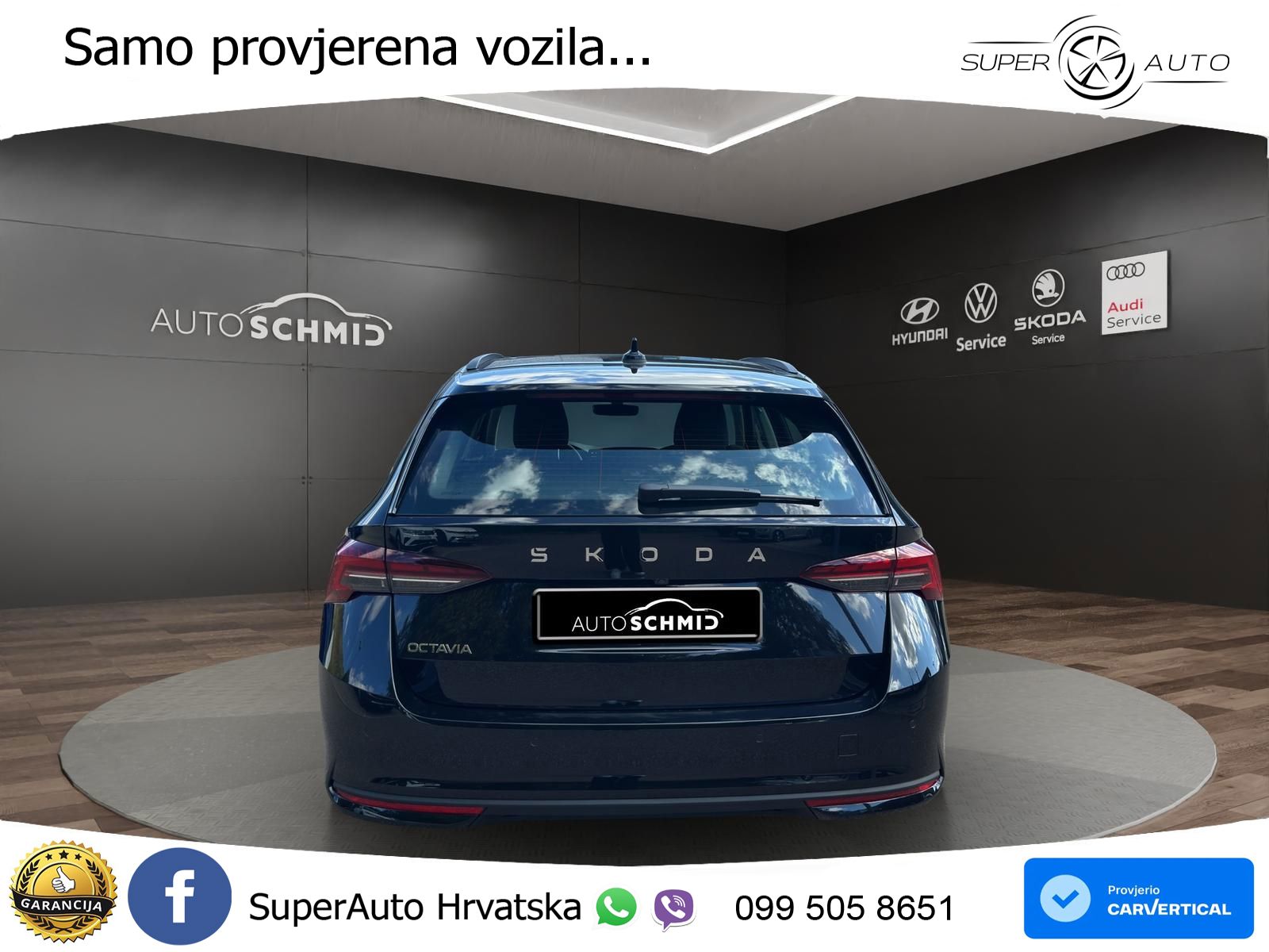 Škoda Octavia Combi 2.0 TDI (150 KS) DSG Selection LED+GR SJED+ACC