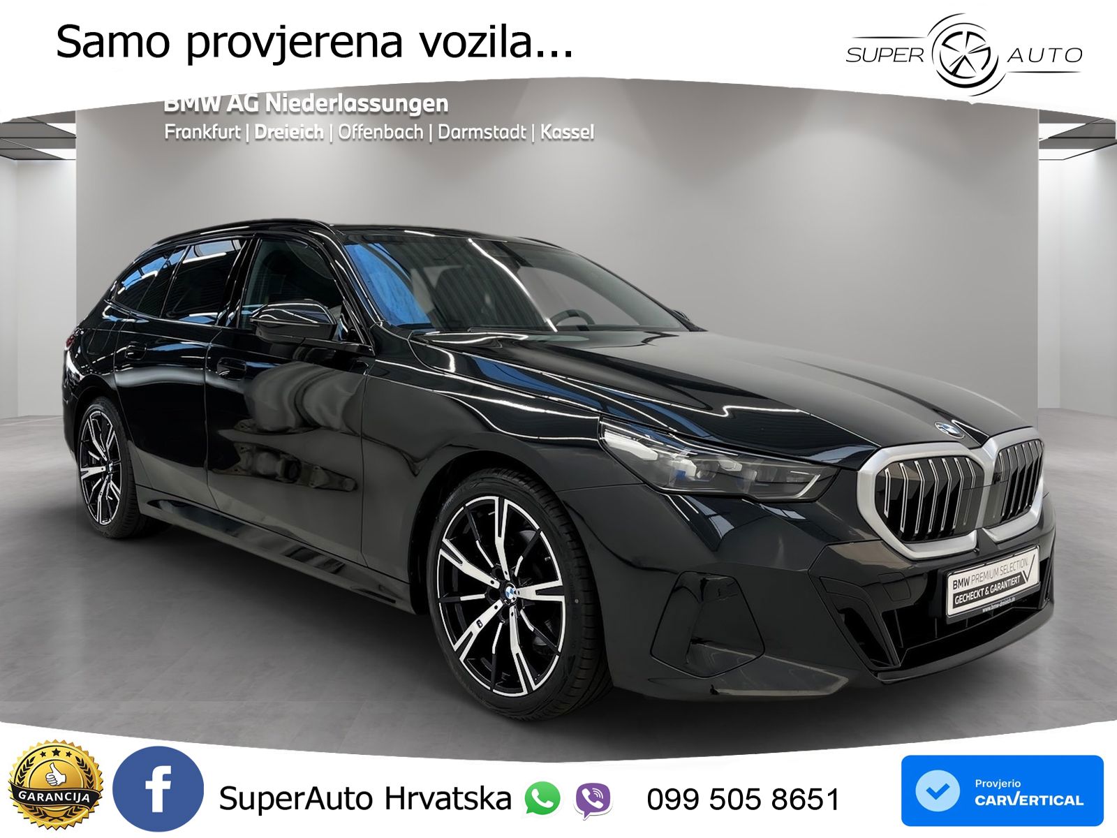 BMW 520d Touring (197 KS) xDrive Steptronic M Sport LED+GR SJED+ACC