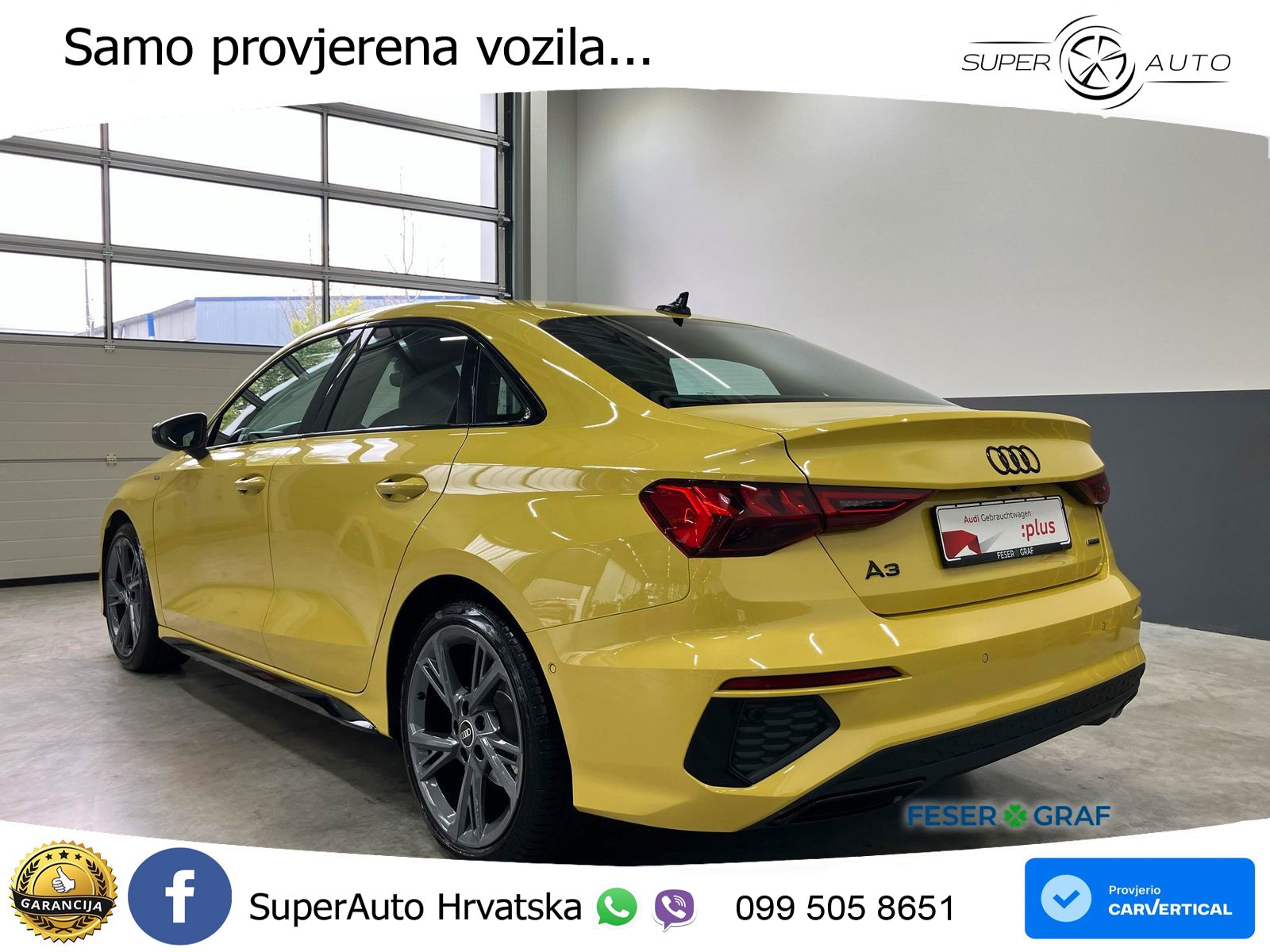 Audi A3 Limuzina 40 TFSI (190 KS) quattro S tronic S line