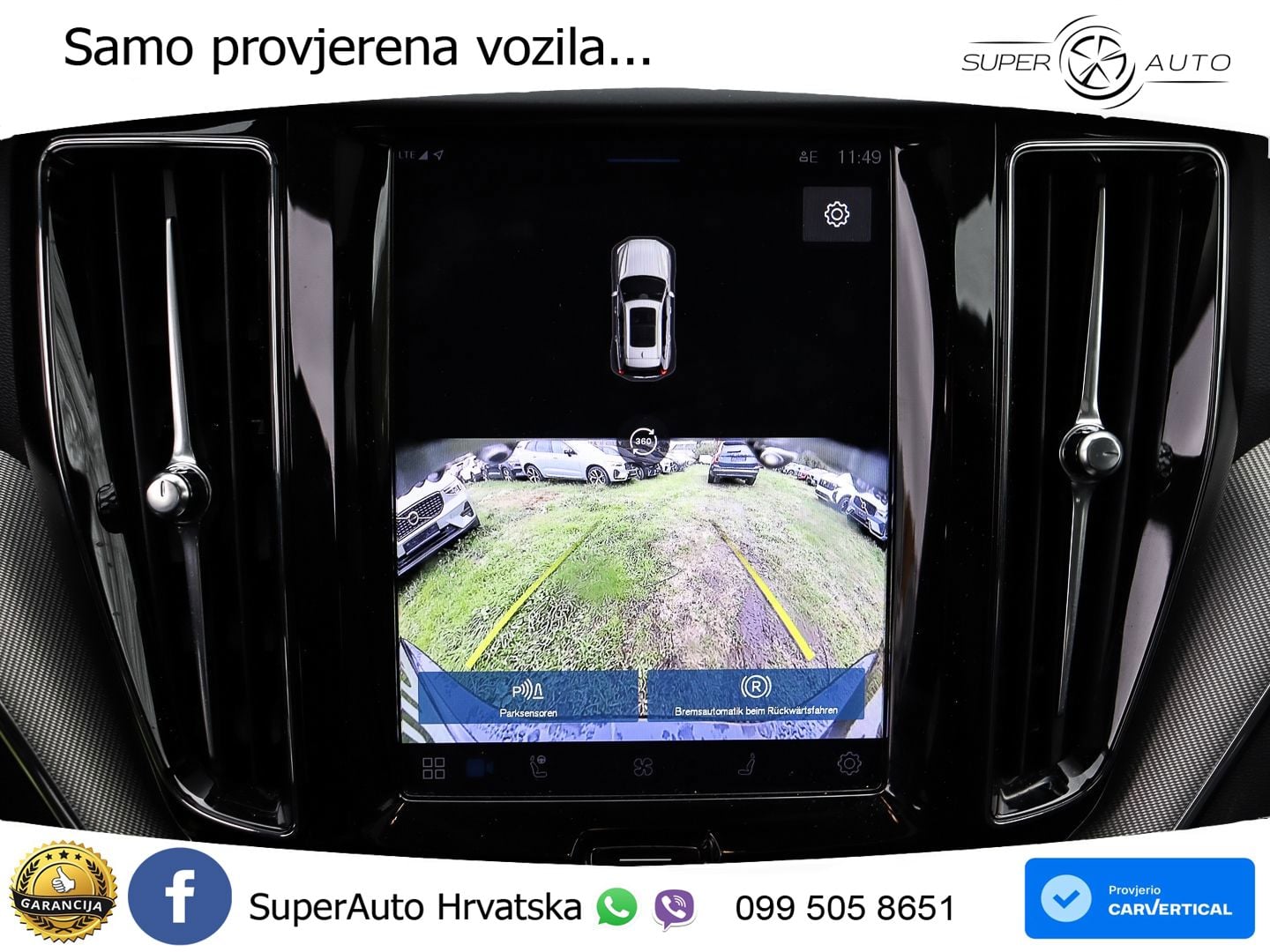 Volvo XC60 T8 AWD Geartronic ACC+GR SJED+360+PANO