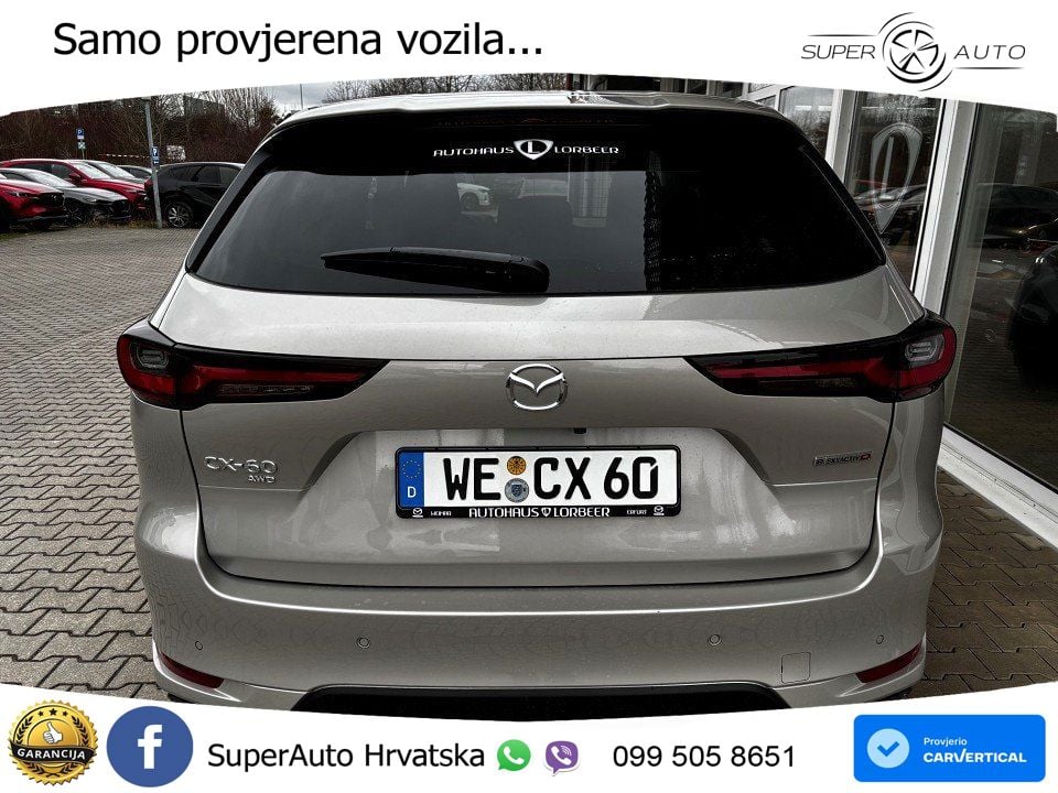 Mazda CX-60 3.3 e-Skyactiv D (254 KS) AWD Automatic MATRIX+GR SJED+KAM