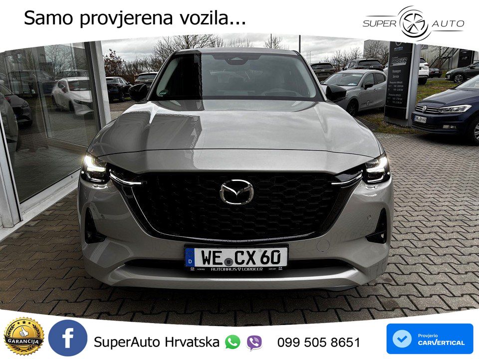 Mazda CX-60 3.3 e-Skyactiv D (254 KS) AWD Automatic MATRIX+GR SJED+KAM