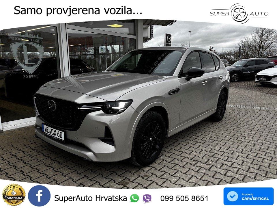 Mazda CX-60 3.3 e-Skyactiv D (254 KS) AWD Automatic MATRIX+GR SJED+KAM