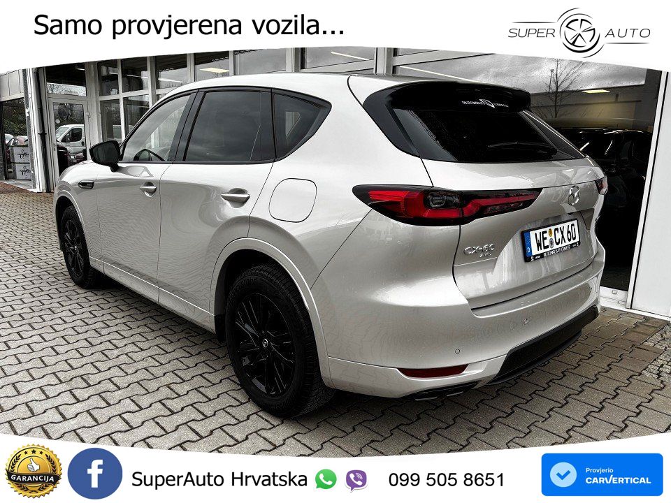 Mazda CX-60 3.3 e-Skyactiv D (254 KS) AWD Automatic MATRIX+GR SJED+KAM