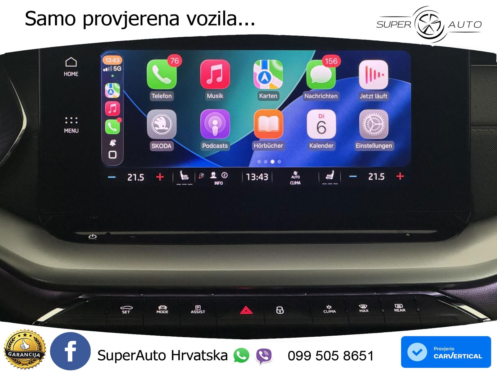 Škoda Octavia Combi 2.0 TDI (150 KS) DSG