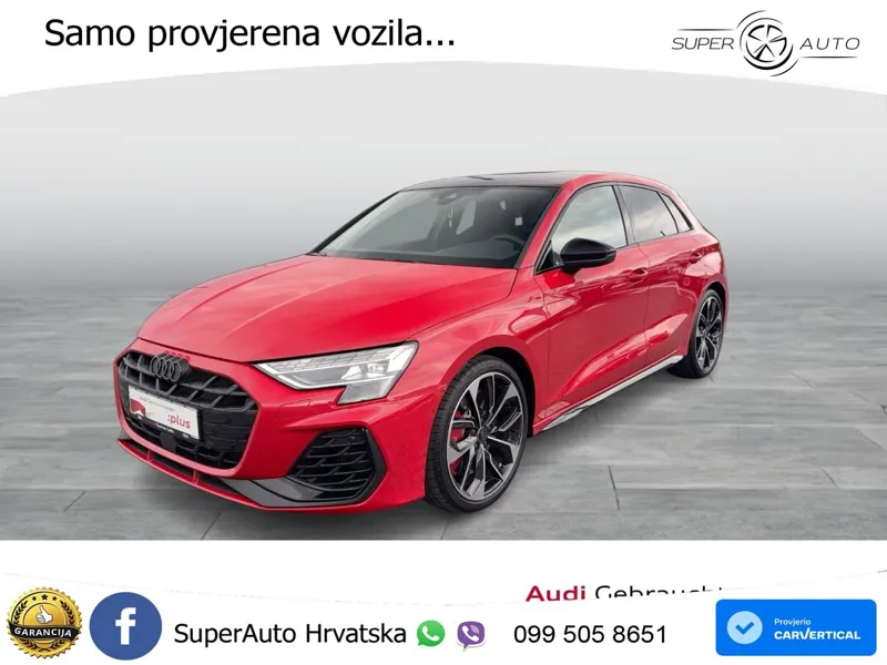Audi S3 2.0 TFSI (333 KS) quattro S tronic MATRIX+GR SJED+KAM