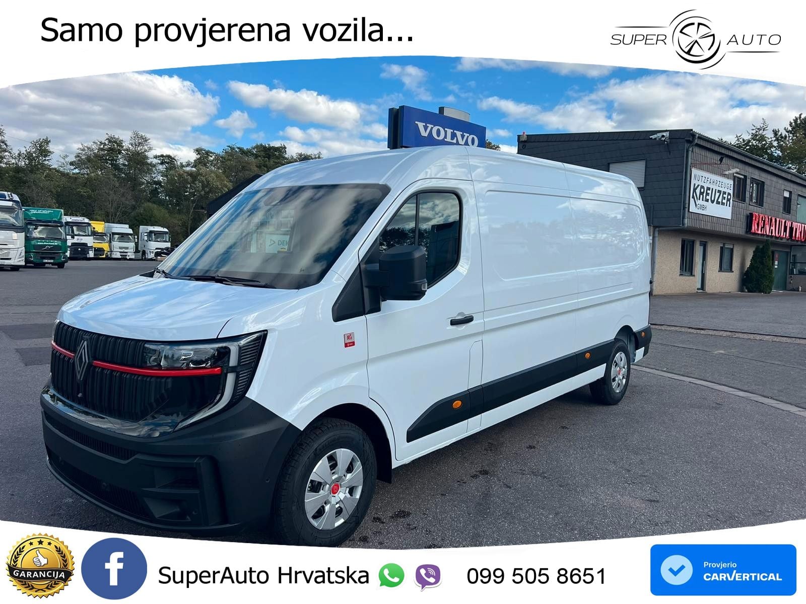 Renault Master KaWa L3H2  Tachograph 150 KS