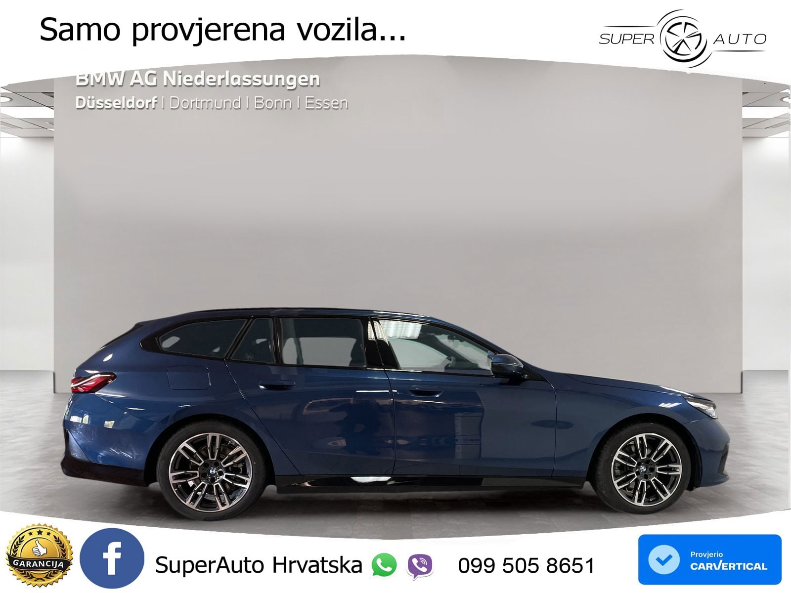 BMW 520d Touring (197 KS) xDrive Steptronic M Sport LED+GR SJED+ACC