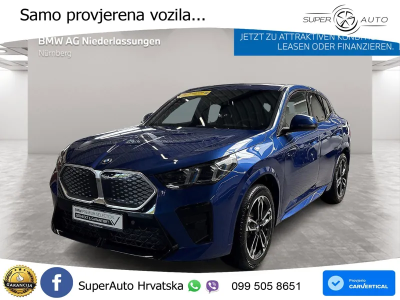 BMW iX2 66.5 kWh (313 KS) xDrive30 M Sport LED+GR SJED+ACC